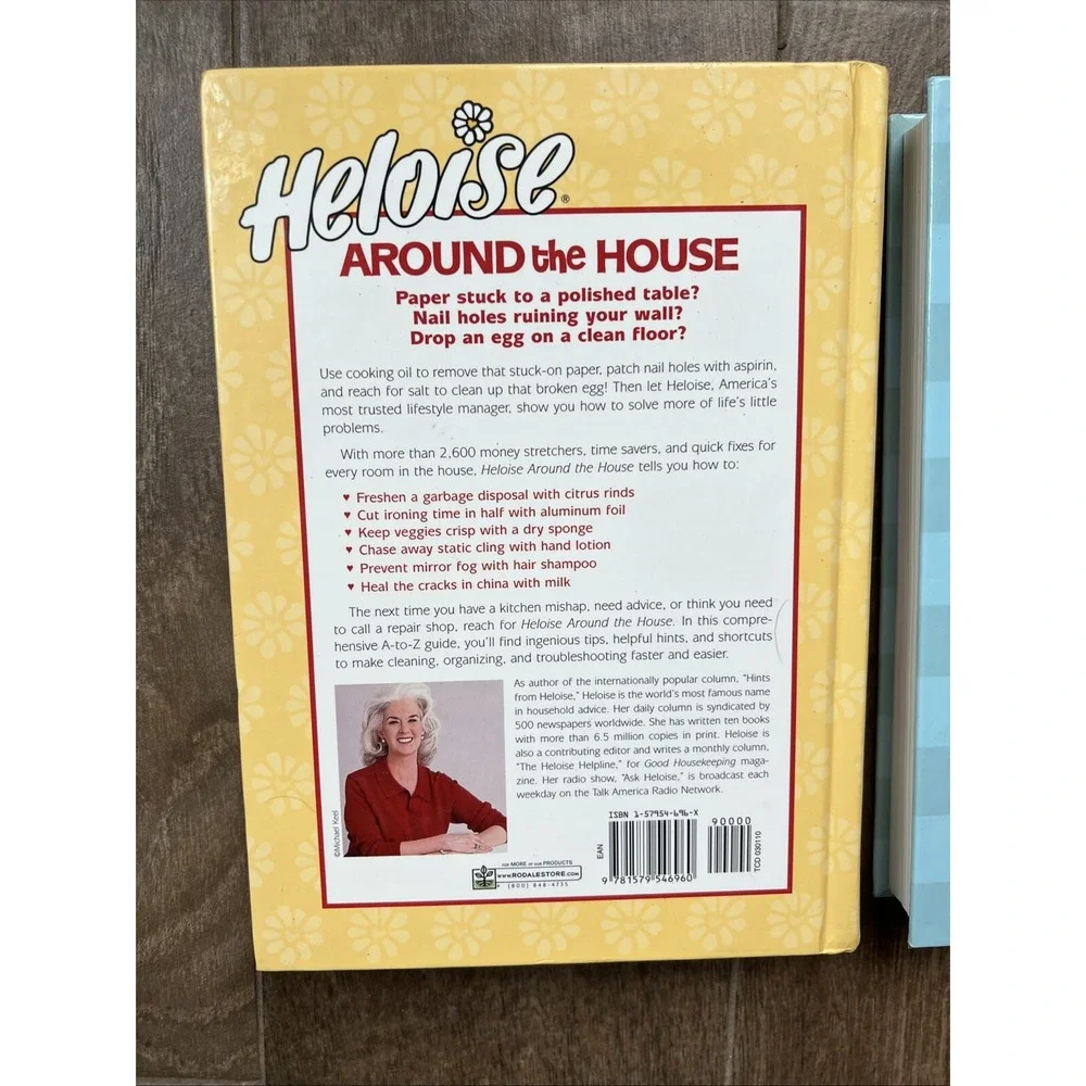 Kitchen Hints From Heloise & Heloise Around The House Books VERY GOOD